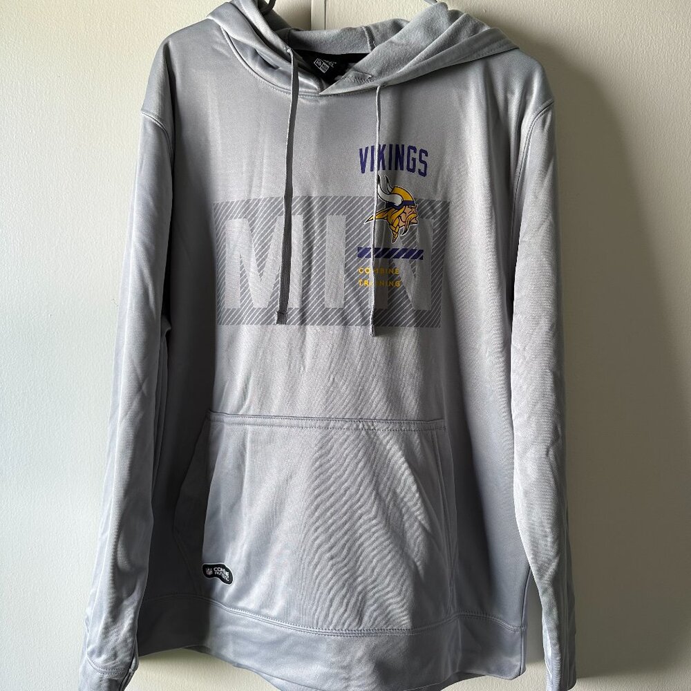 Men's NFL Vikings Sweatshirt — Grey | Large